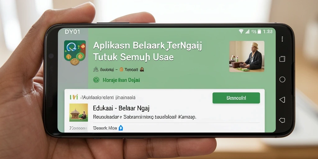 Tampilan antarmuka DY01 yang modern dan user-friendly.
