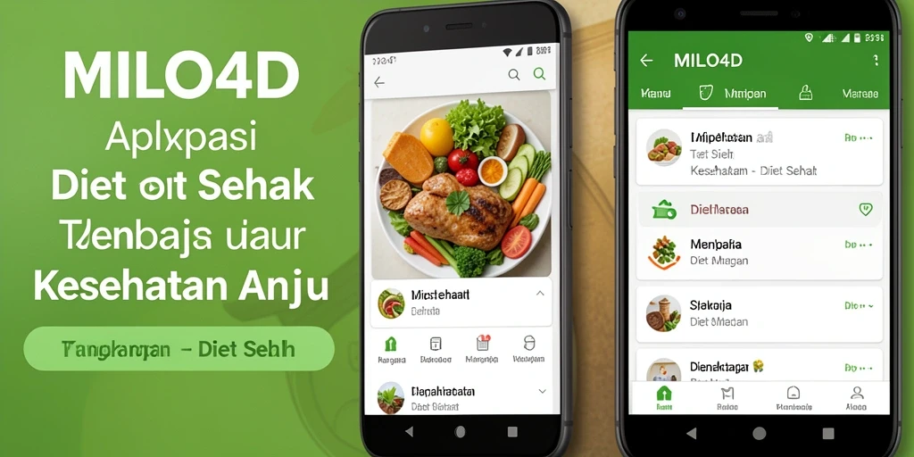 Tampilan antarmuka MILO4D yang intuitif dan menarik.