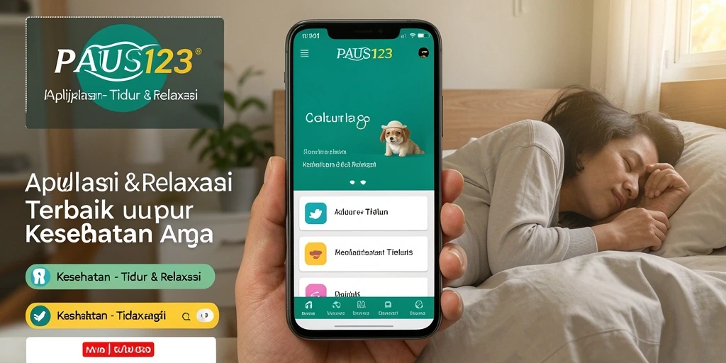 Antarmuka aplikasi PAUS123 yang intuitif dan menarik.